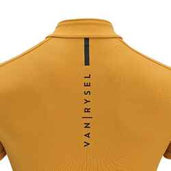 Men's Short-Sleeved Road Cycling Summer Jersey RC500 - Ochre