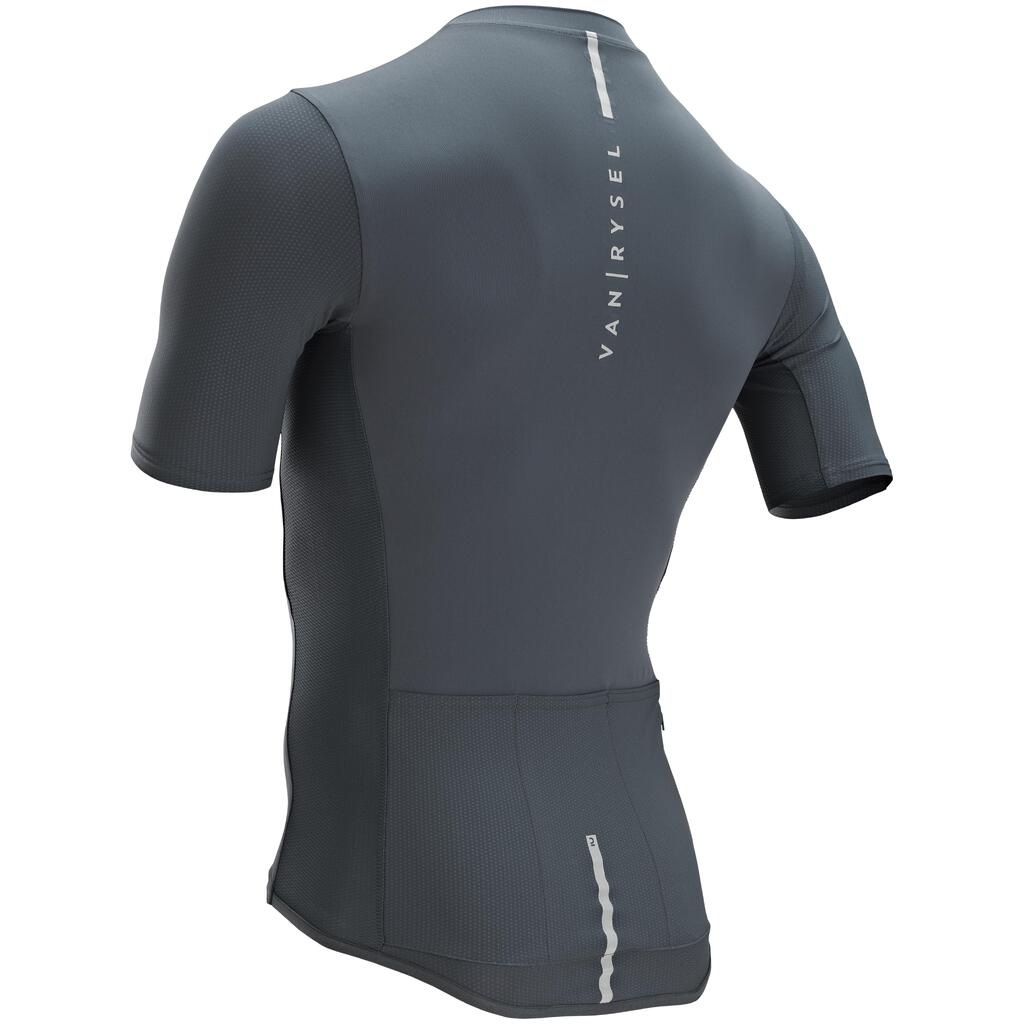 Road Cycling Jersey Neo Racer - Grey