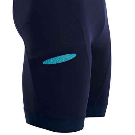 MEN'S SHORT-DISTANCE TRISUIT - NAVY/ORANGE