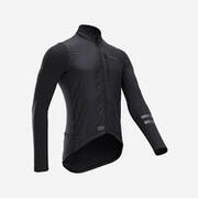 Maglia maniche lunghe ciclismo uomo RC 500 SHIELD nera