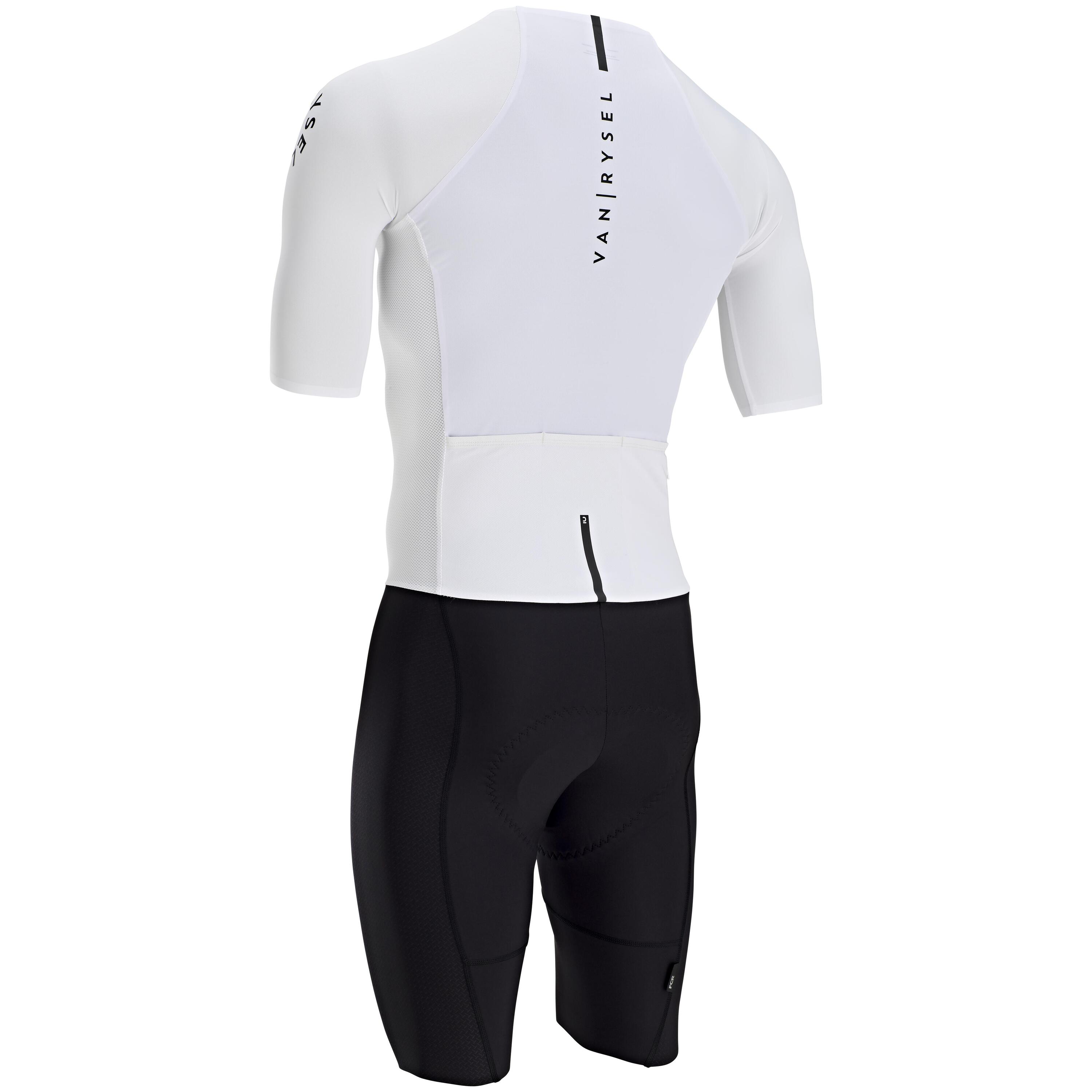 Road Cycling Aerosuit Racer Team - White Team 3/7