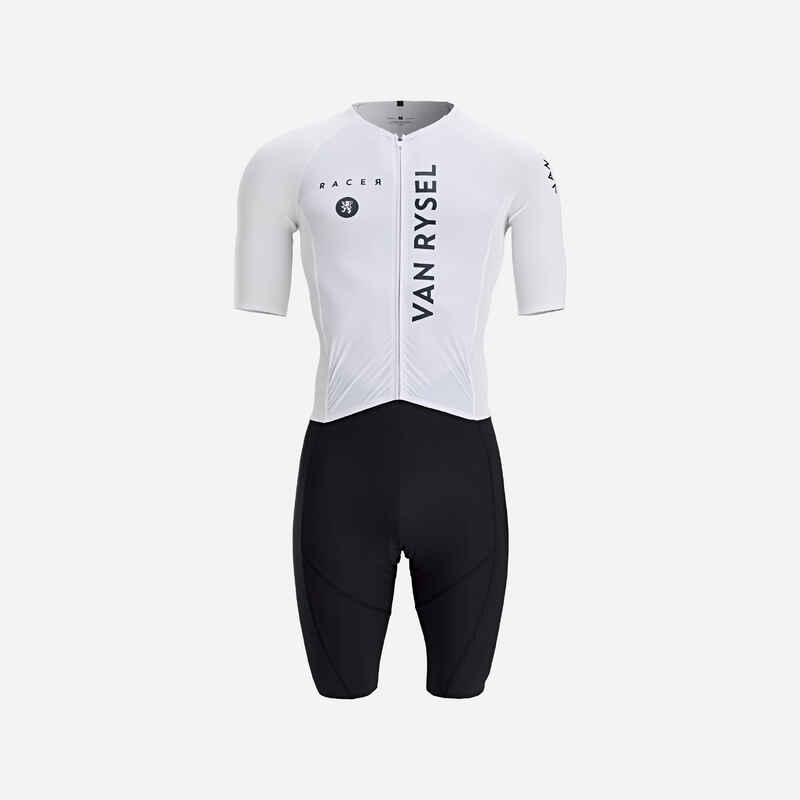 Road Cycling Aerosuit Racer Team - White Team