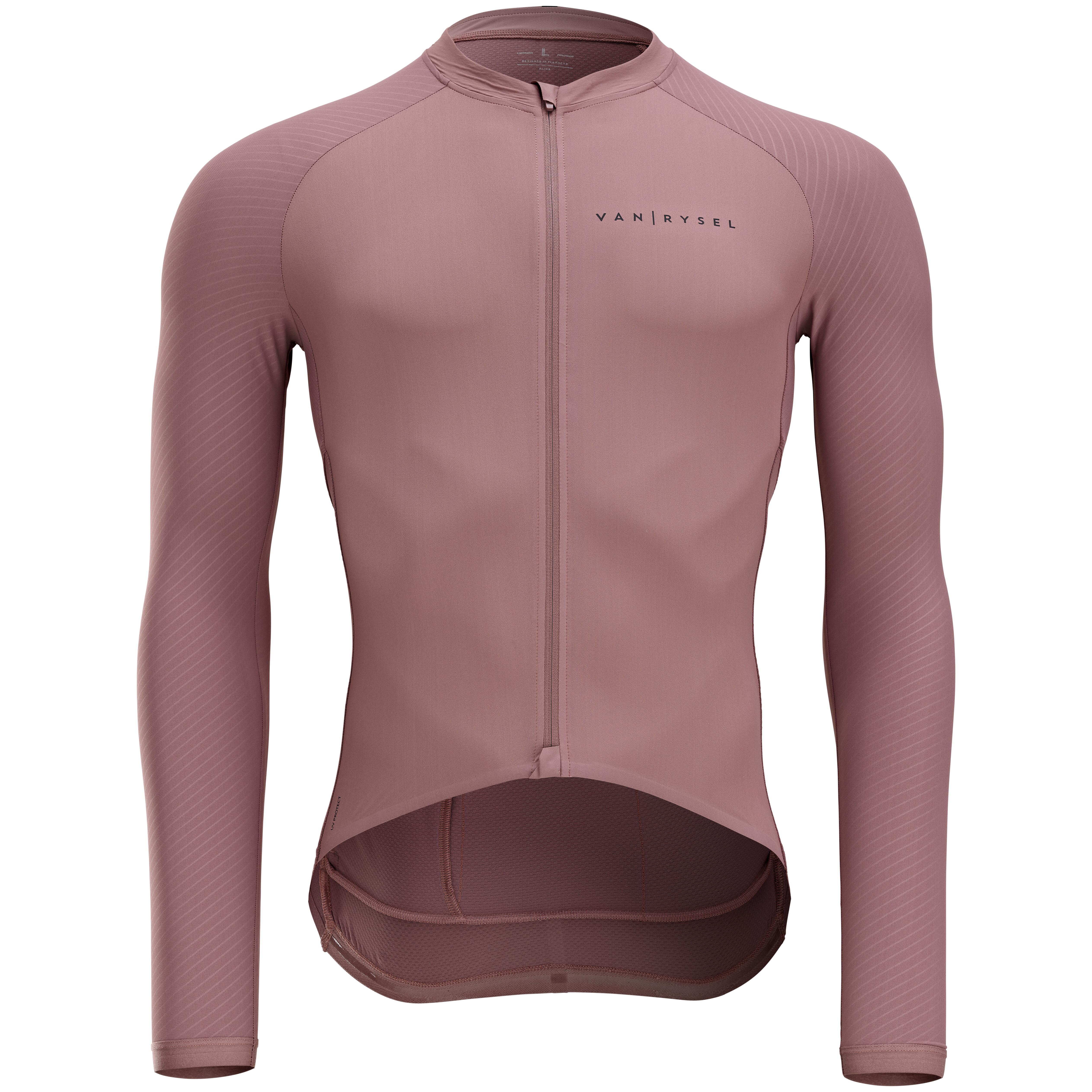 Bluză ciclism pe șosea Racer Ultralight vreme caldă roz UVP Bărbați barbati imagine 2022