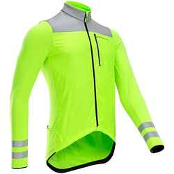 Men's Mid-Season Long-Sleeved Road Cycling Jersey RC500 Visible EN17353