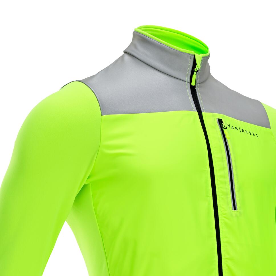 Men's MidSeason LongSleeved Road Cycling Jersey RC500 Visible EN17353