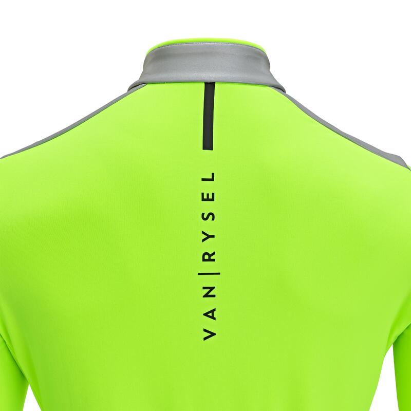 Herren Fahrradtrikot langarm Zwischensaison sichtbar EN17353 Rennrad - RC500