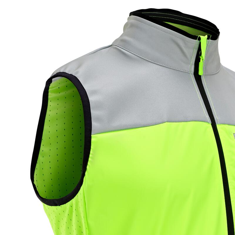 Gilet ciclismo uomo riflettente EN17353