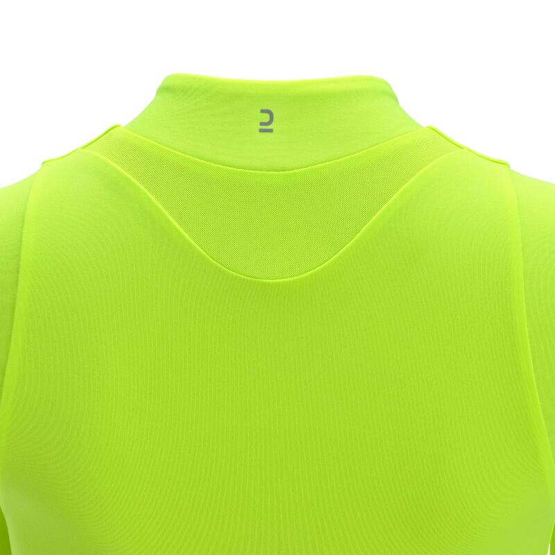 CAMISOLA DE MANGA COMPRIDA CICLISMO DE ESTRADA MULHER RCR AMARELO