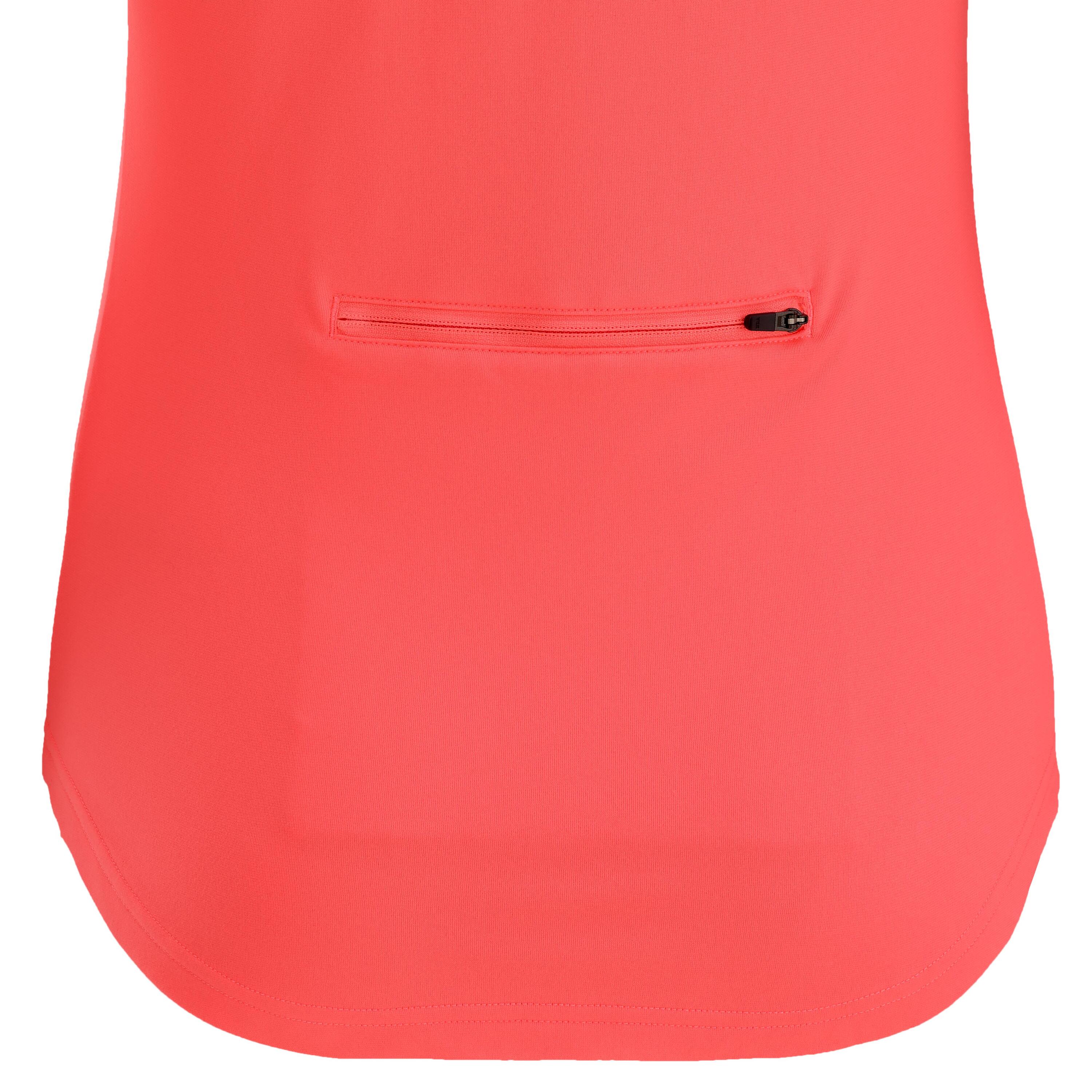 100 Women's Long-Sleeved Road Cycling Jersey - Coral 5/7