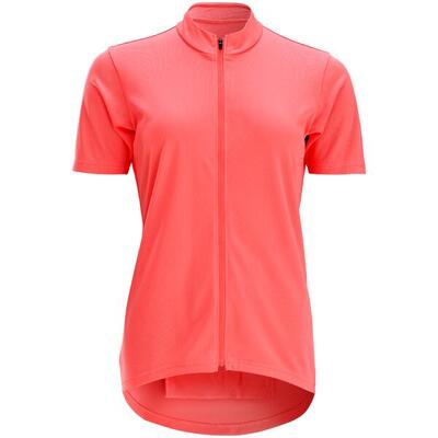 Maglia ciclismo donna RC 100 corallo