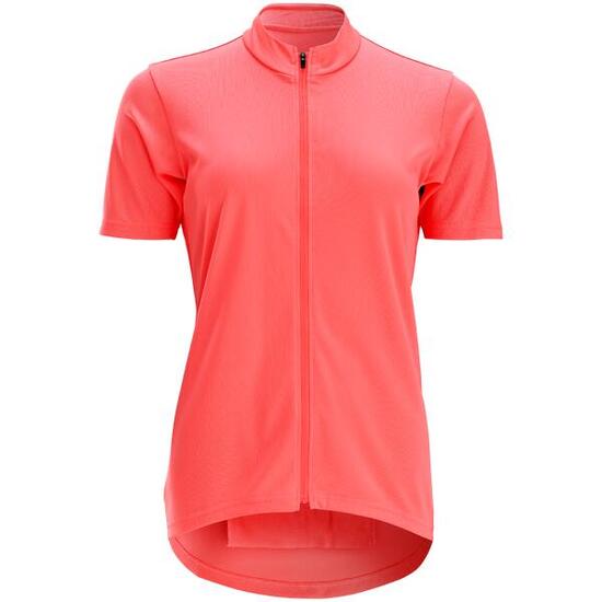 Maglia ciclismo donna RC 100 corallo
