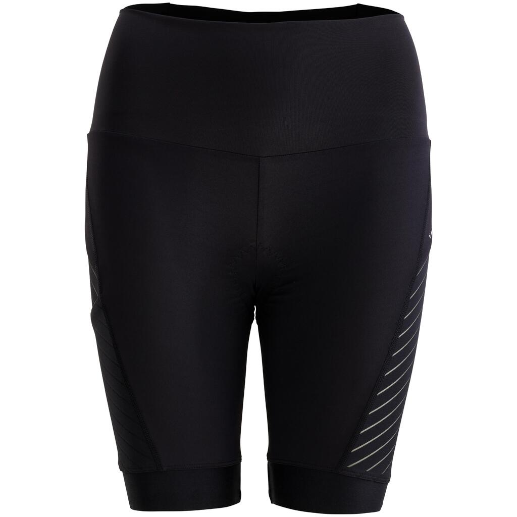 Shorty Triathlon Kurzdistanz Damen schwarz