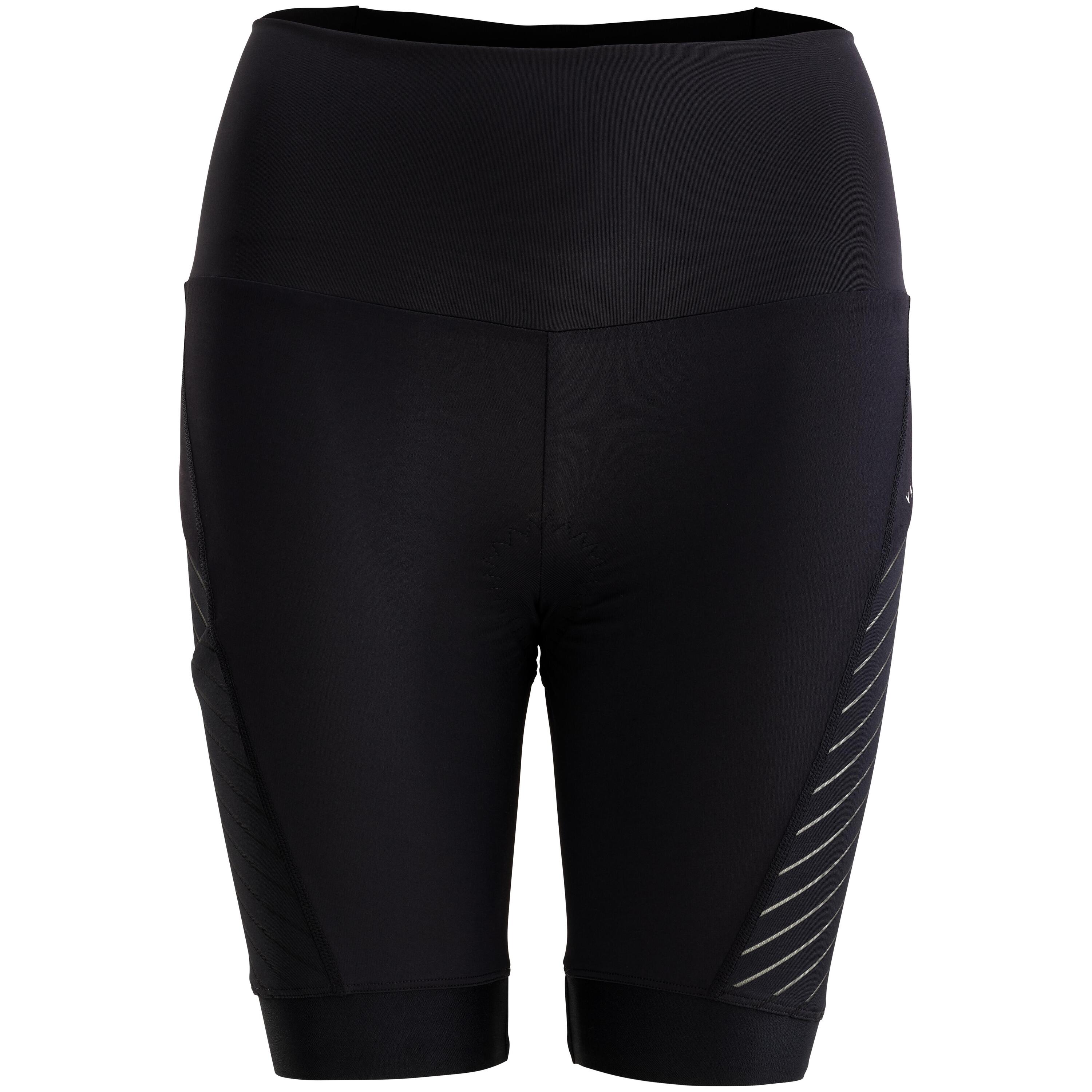 WOMEN'S SHORT DISTANCE TRIATHLON SHORTY BLACK 1/5