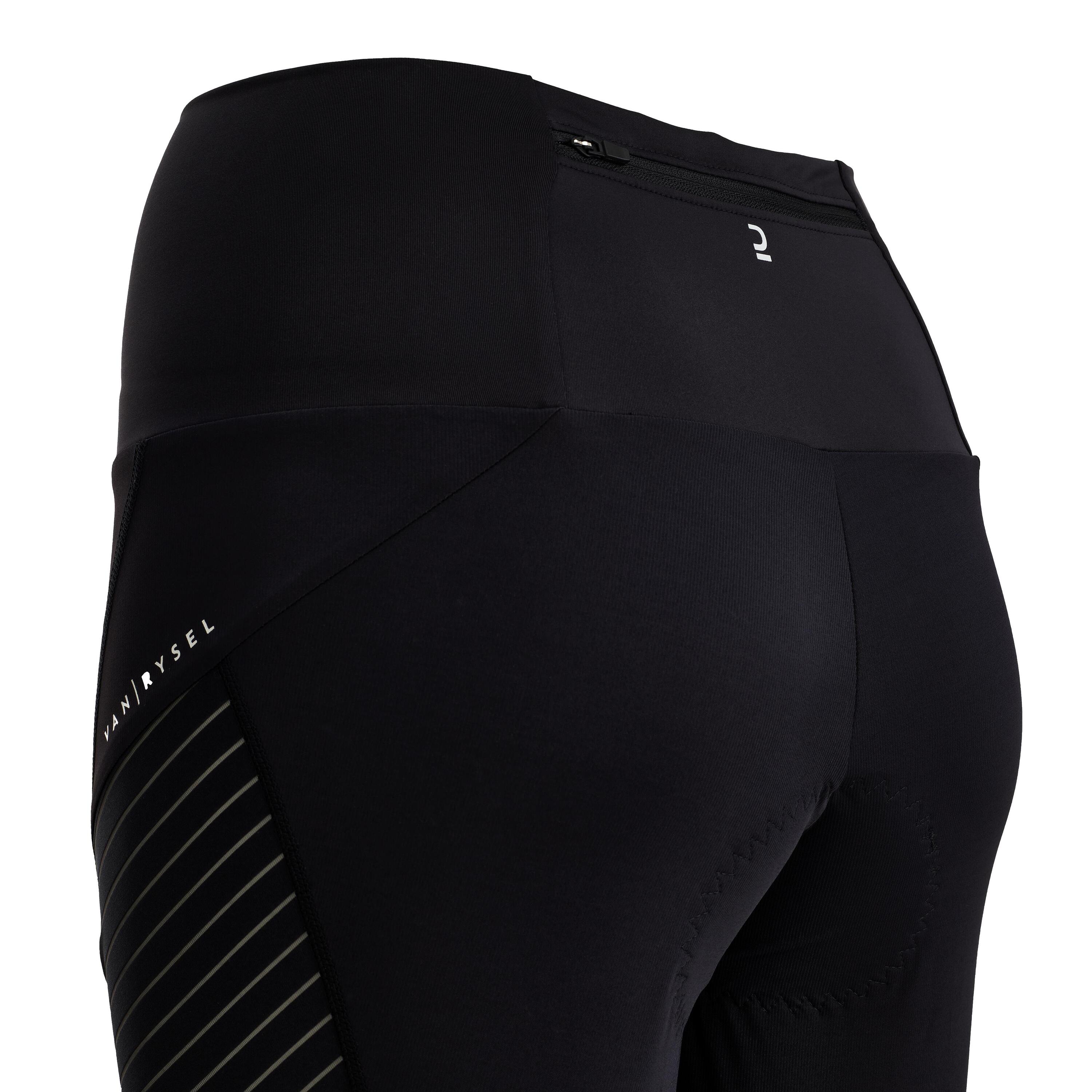 WOMEN'S SHORT DISTANCE TRIATHLON SHORTY BLACK 4/5