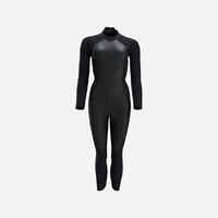 Neopreno triatlón de mujer 4/2 mm 16 a 22°c Van Rysel  negro azul