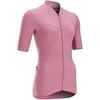 Majica kratkih rukava za cestovni biciklizam Endurance ženska ružičasta