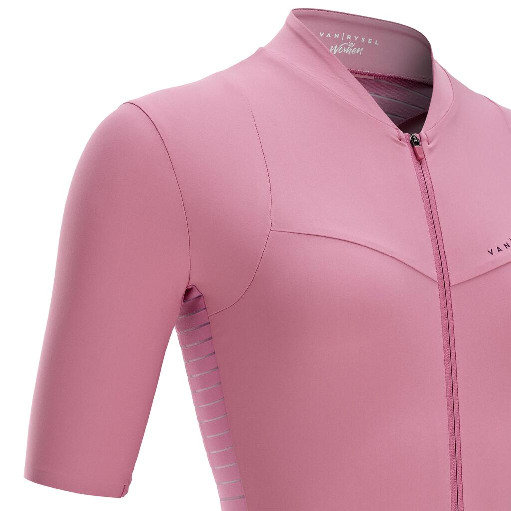 Radtrikot kurzarm Sommer Rennrad Damen - Endurance grün 