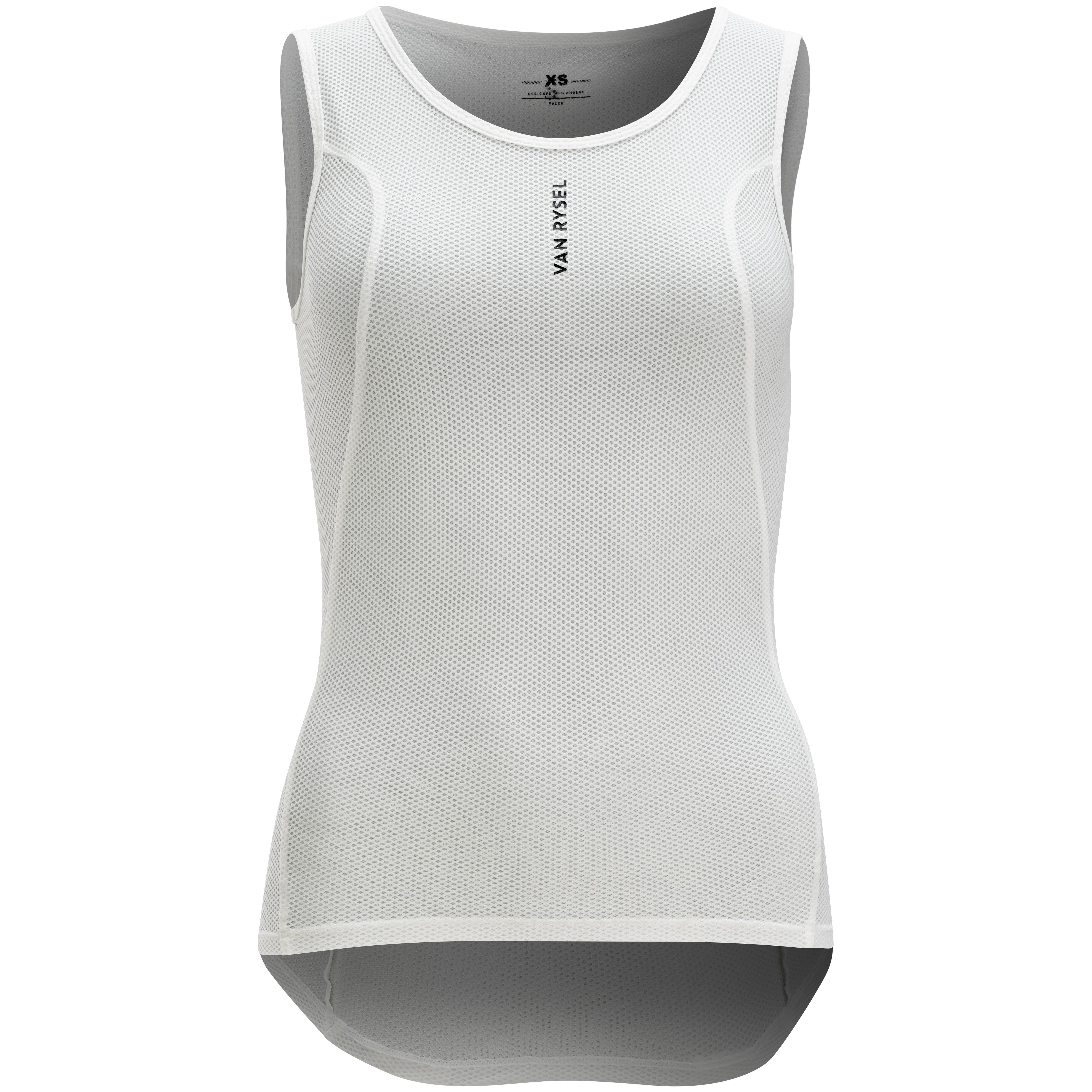 Sous-vêtement de vélo en tissu filet sans manches femme – blanc - VAN RYSEL