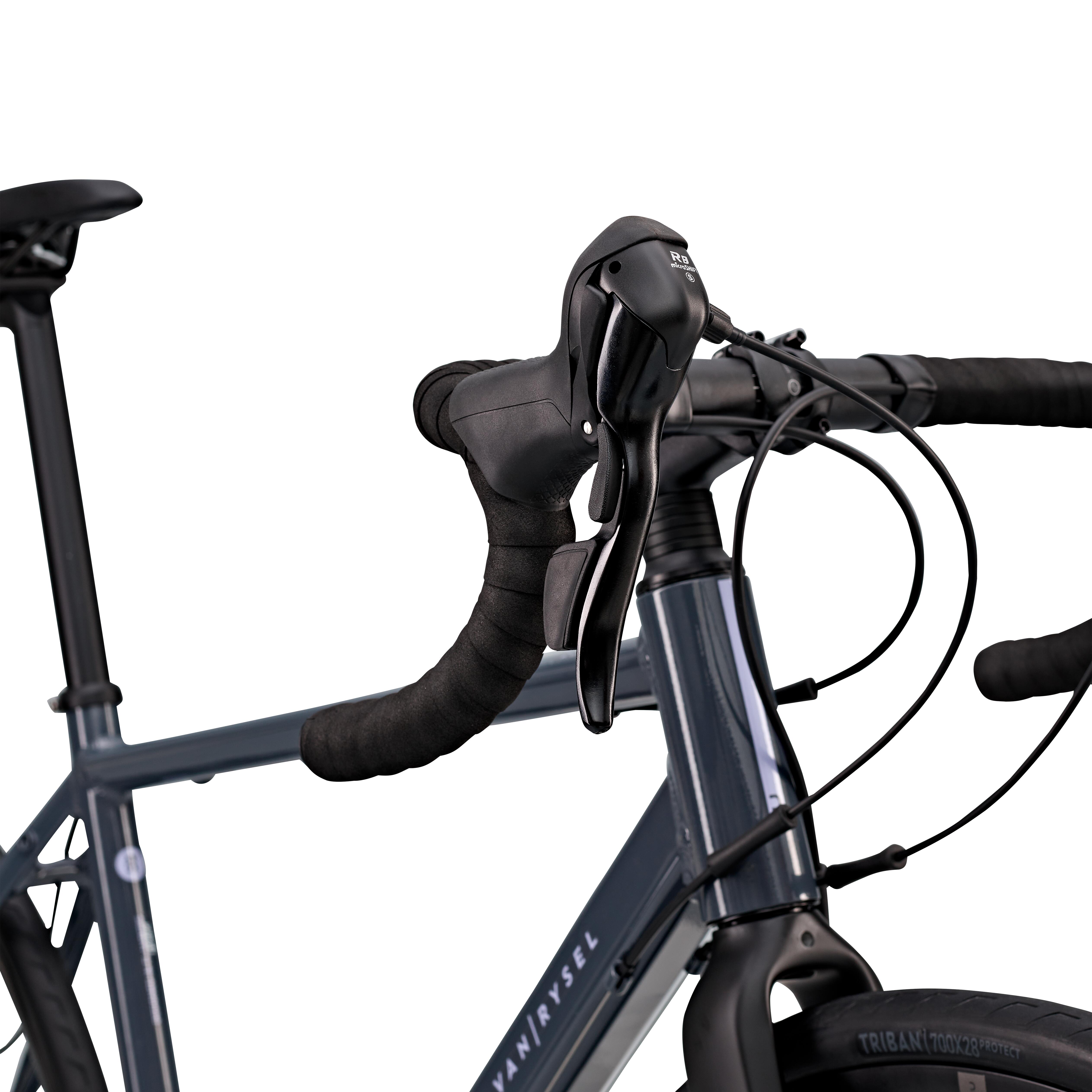 Women's Cycle Touring Road Bike RC120 - Grey | Decathlon