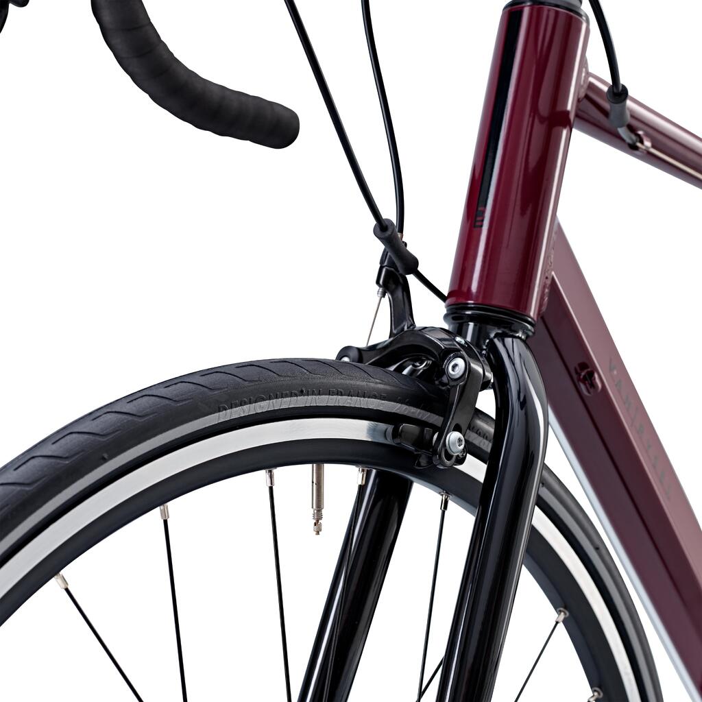 Road Bike EDR Easy - Burgundy