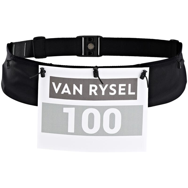 Pas na numer startowy triathlon Van Rysel Długi Dystans (LD) na klamrę magnetyczną