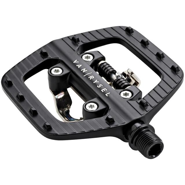 2-in-1 Rennrad Trekking MTB Flachpedal und Klickpedal
