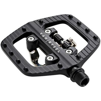 2-in-1 Rennrad Trekking MTB Flachpedal und Klickpedal