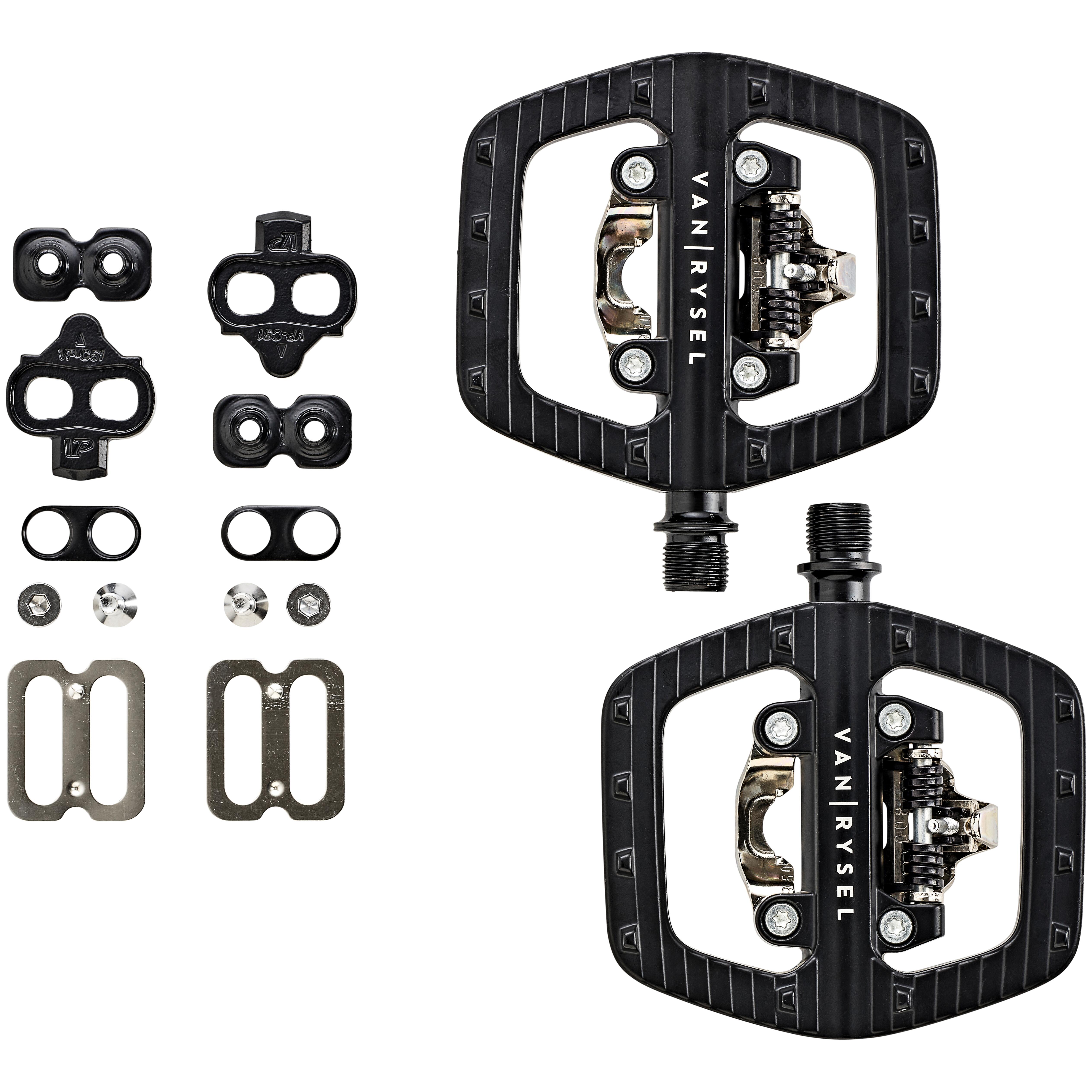 Road and City Bike Clipless/Flat Pedals Van rysel Decathlon