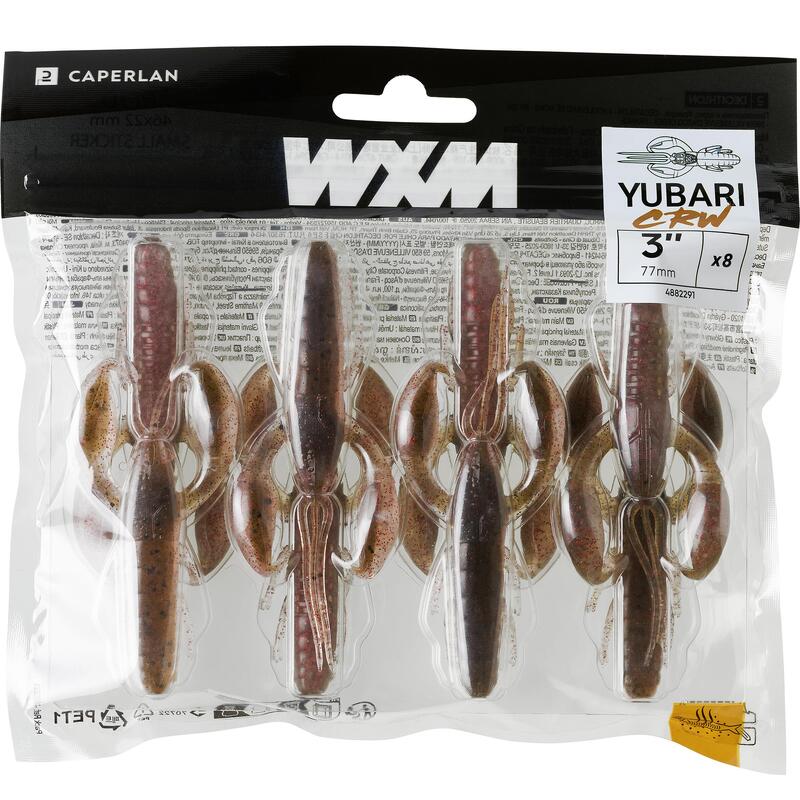 Przynęta miękka nasączona atraktorem Caperlan WXM Yubari CRW 75 young craw