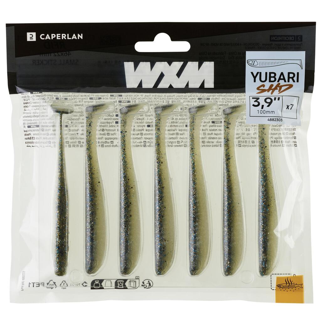 SOFT LURE SHAD WITH ATTRACTANT WXM YUBARI SHD 100 WHITE