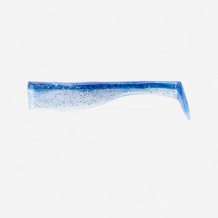 LEURRE SOUPLE QUEUES DE SHAD WXM MOGAMI 120 DOS BLEU x3