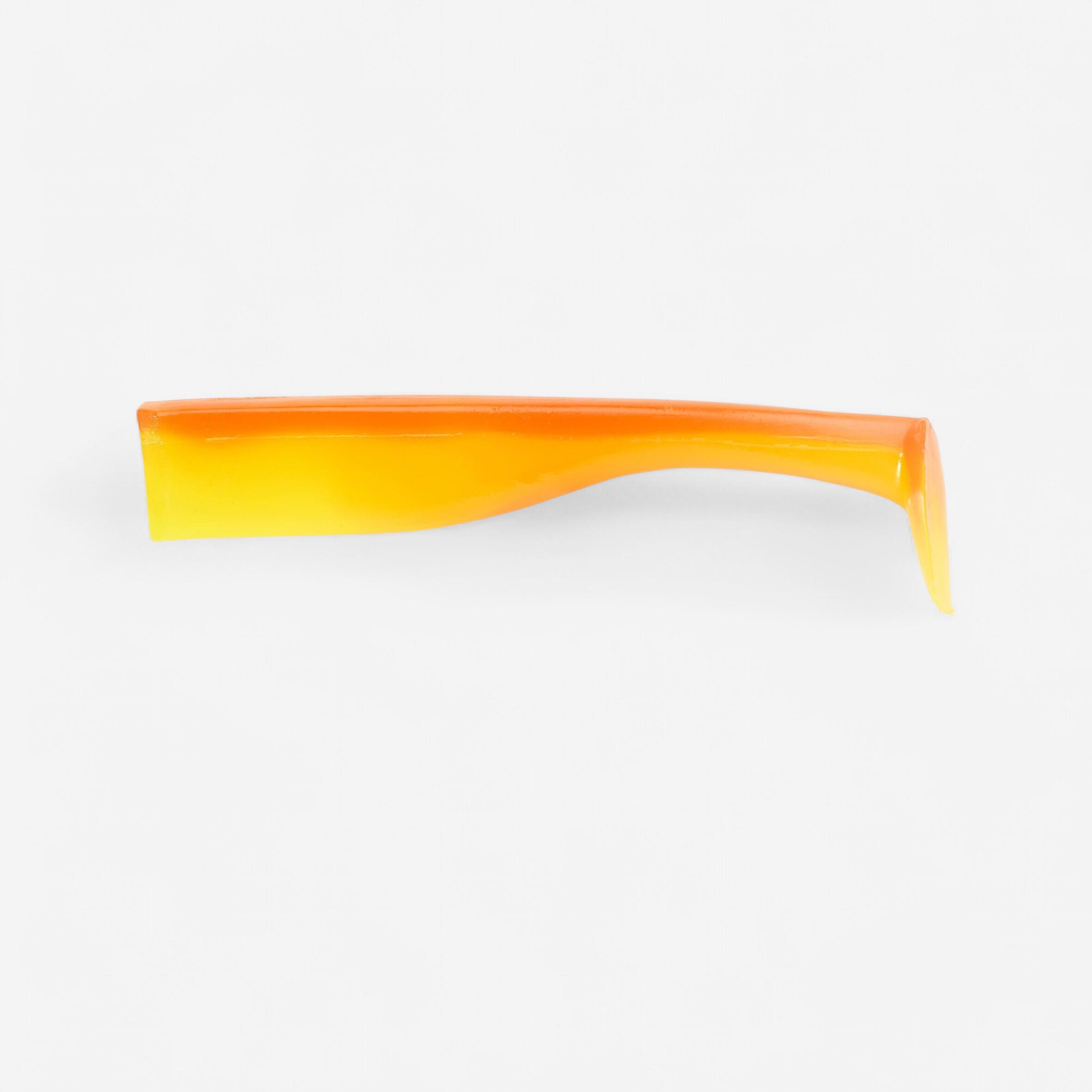 LEURRE SOUPLE QUEUES DE SHAD WXM MOGAMI TEX 90 ORANGE x3
