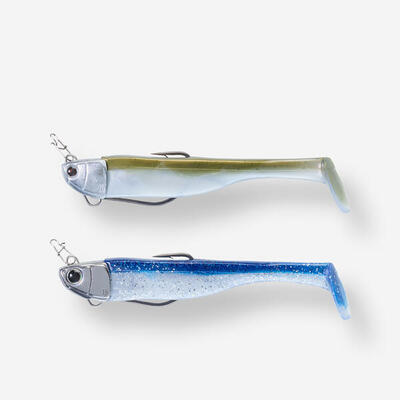 Softbaits shads wxm set mogami 120 10/15 g naturel