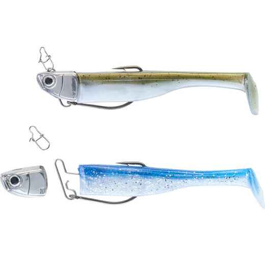 
      SOFT SHAD LURE WXM MOGAMI 90 7/10 G KIT NATURAL
  