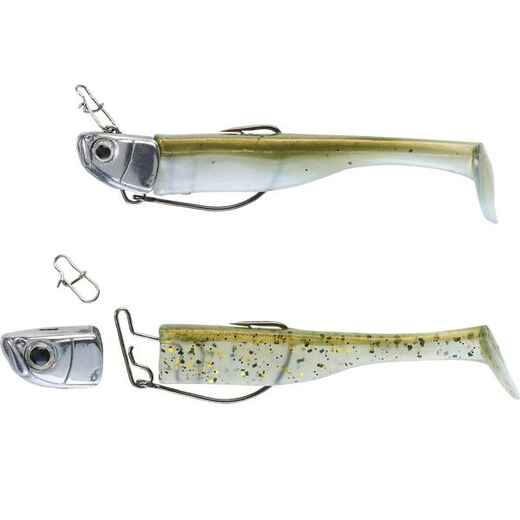 
      Gummiköder-Set Shad WXM Mogami 70 4/6 g natural 
  