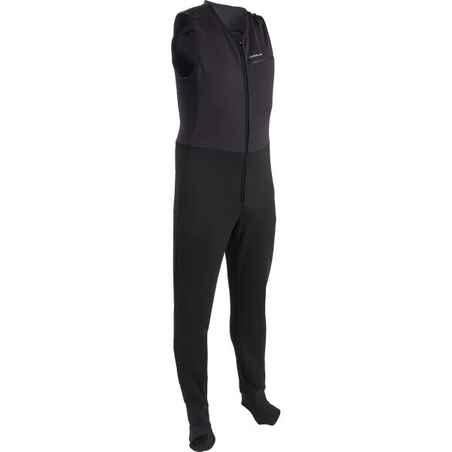 Fishing base layer for wading in warm waders - FU thermo black