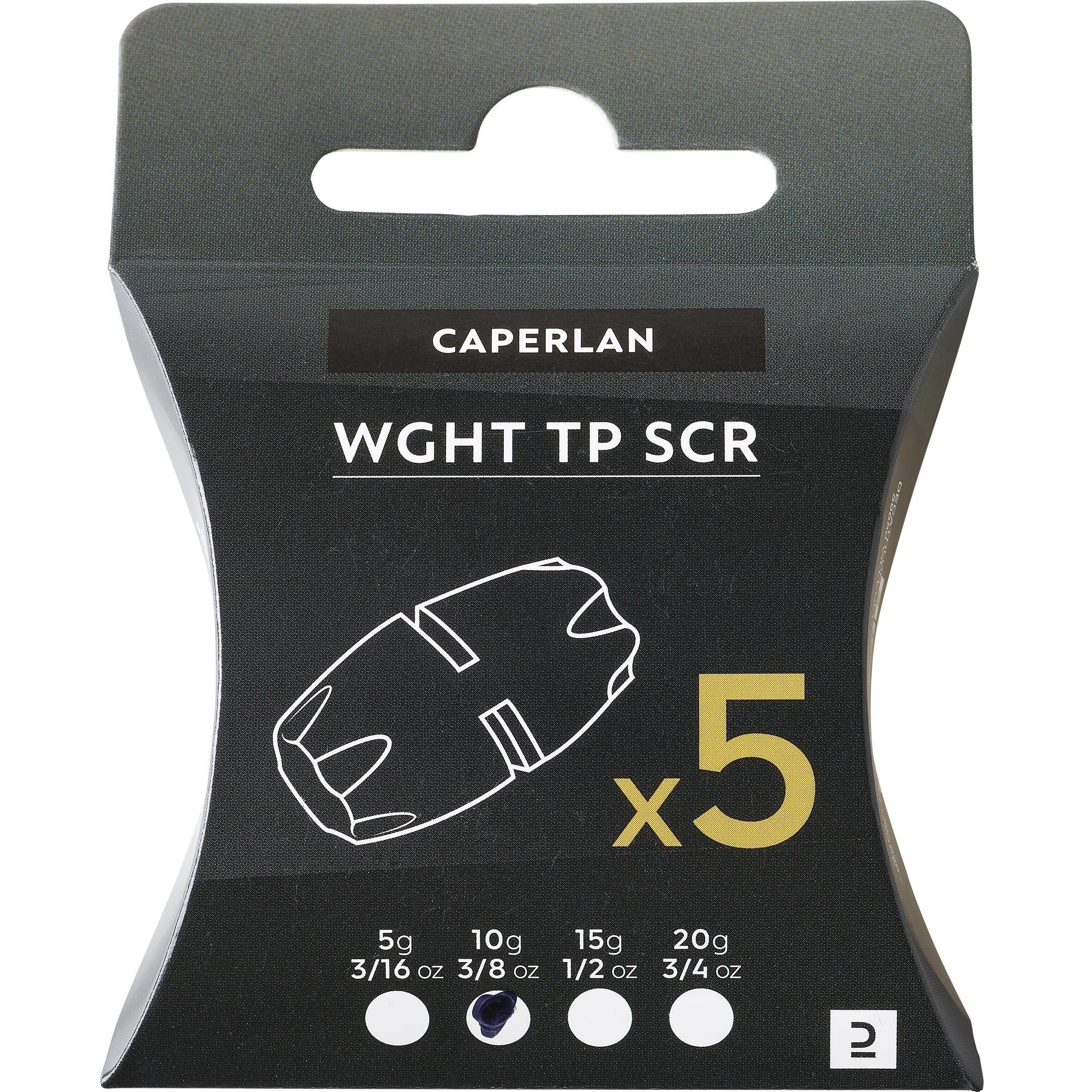 TESTA DI PIOMBO WGHT TP SCR e TP SCR XXL 10G X5