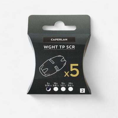 Testa piombata WGHT TP SCR e TP SCR XXL 5g x5