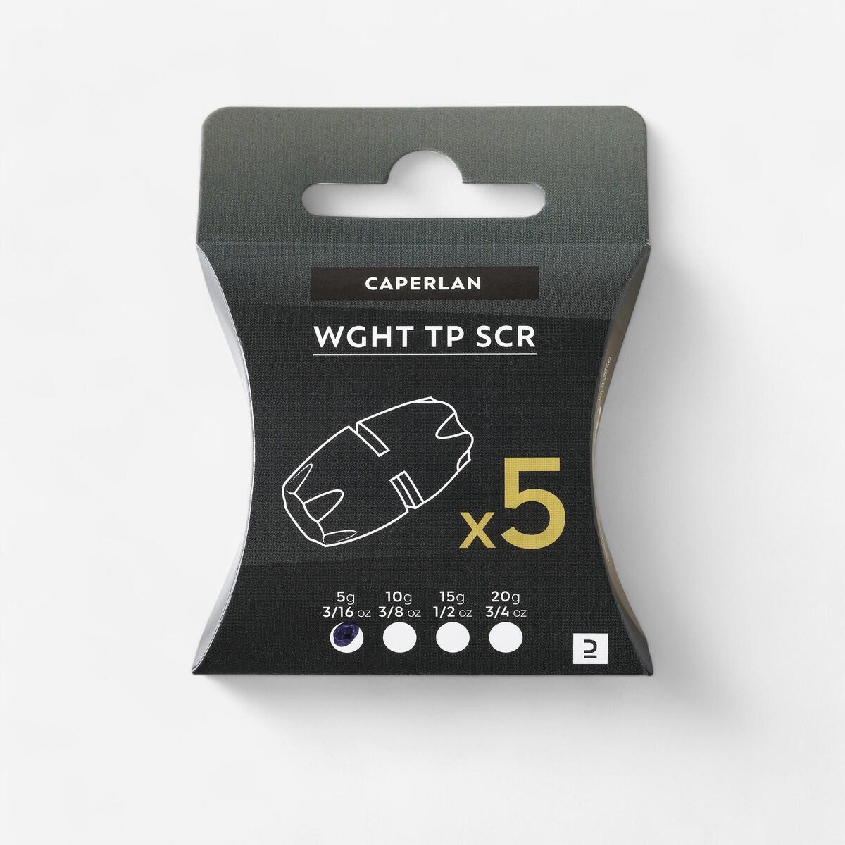 PLOMB TÊTE PLOMBÉE WGHT TP SCR et TP SCR XXL 5G X5