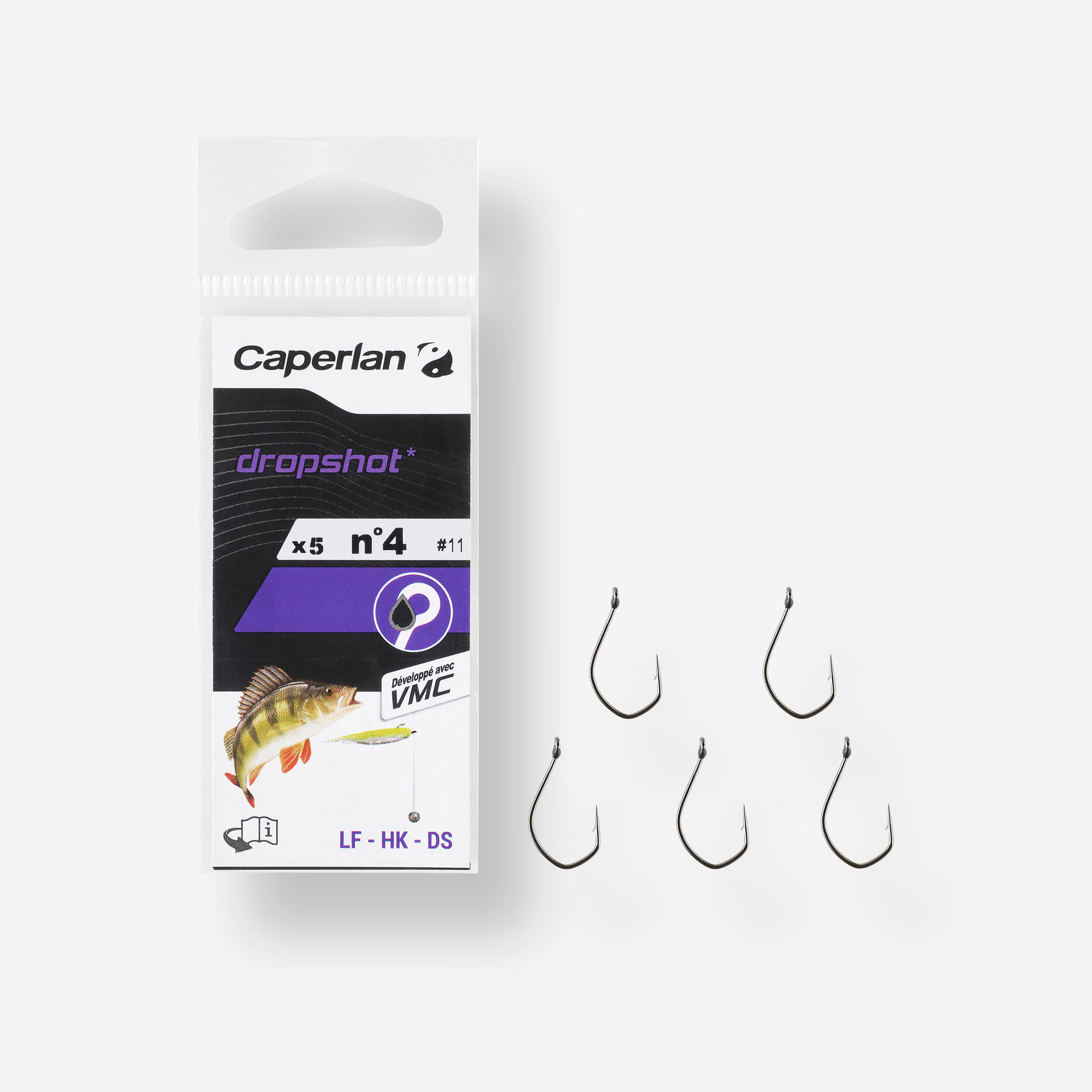 SINGLE FISHING HOOK WACKY DROPSHOT 1 - CAPERLAN