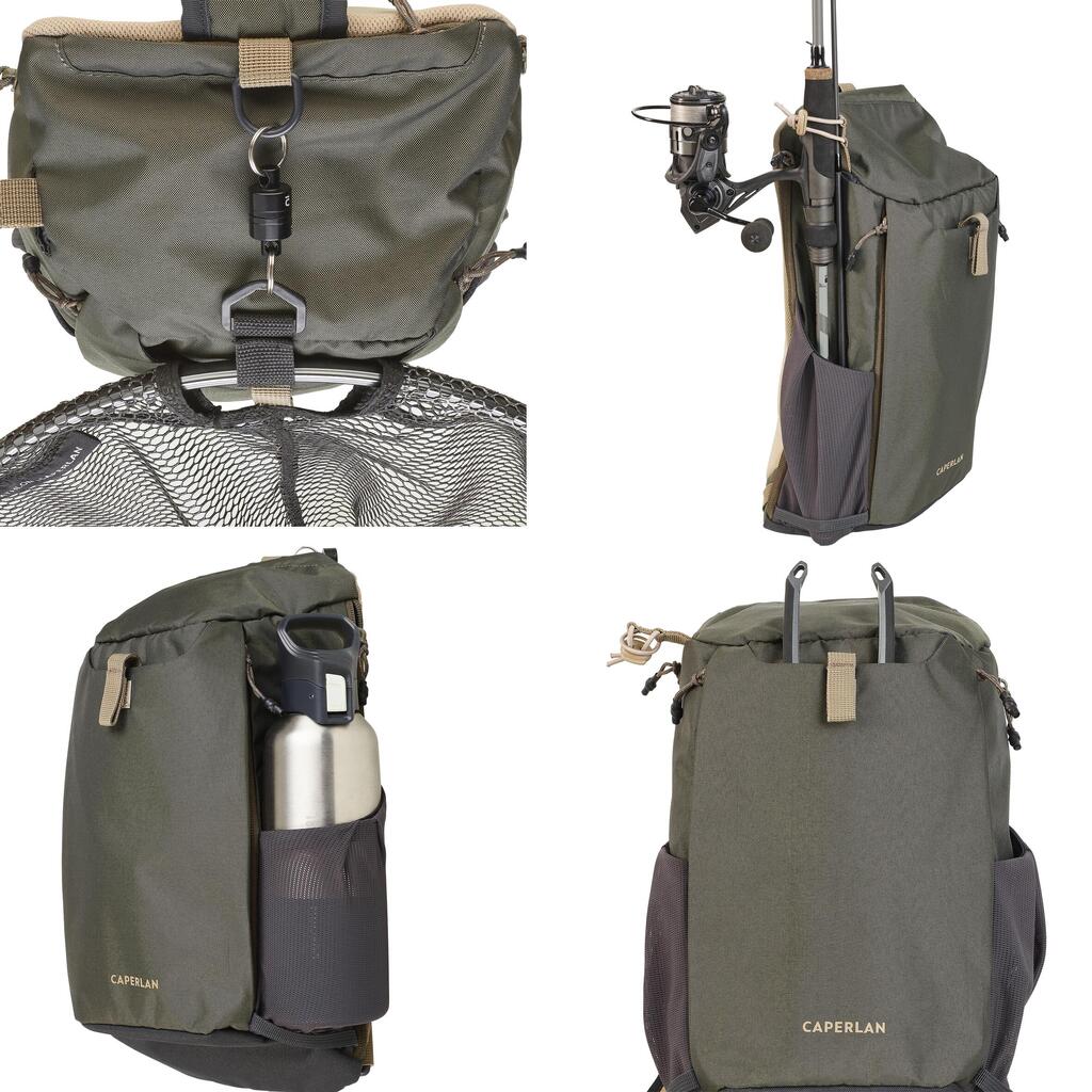 Fishing 9 L shoulder bag - Khaki 100 sling bag