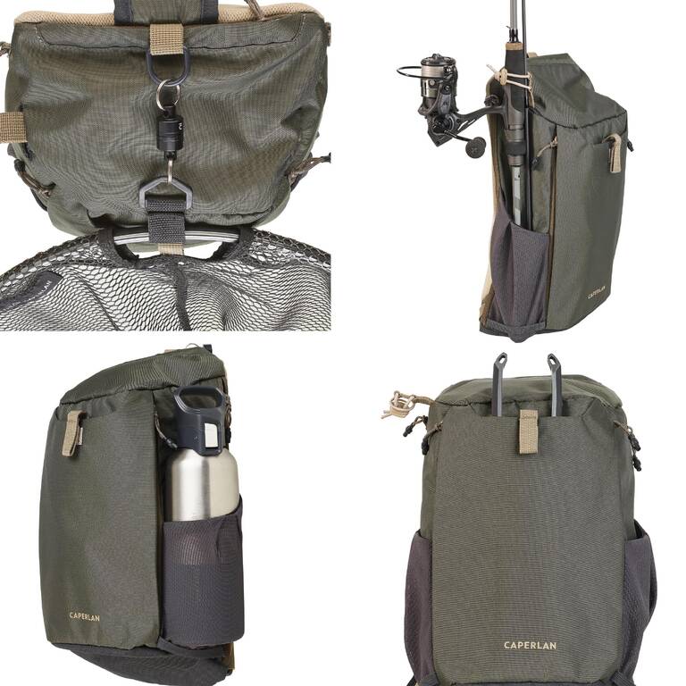 Fishing 9 L shoulder bag SLG 100 khaki sling bag