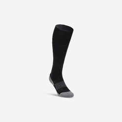 Kids' Knee-Length Rugby Socks R500 - Black