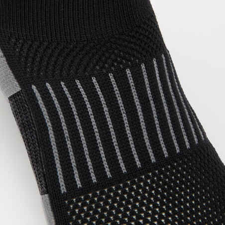 Kids' Knee-Length Rugby Socks R500 - Black