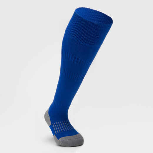 Kids' Knee-Length Rugby Socks R500 - Indigo Blue