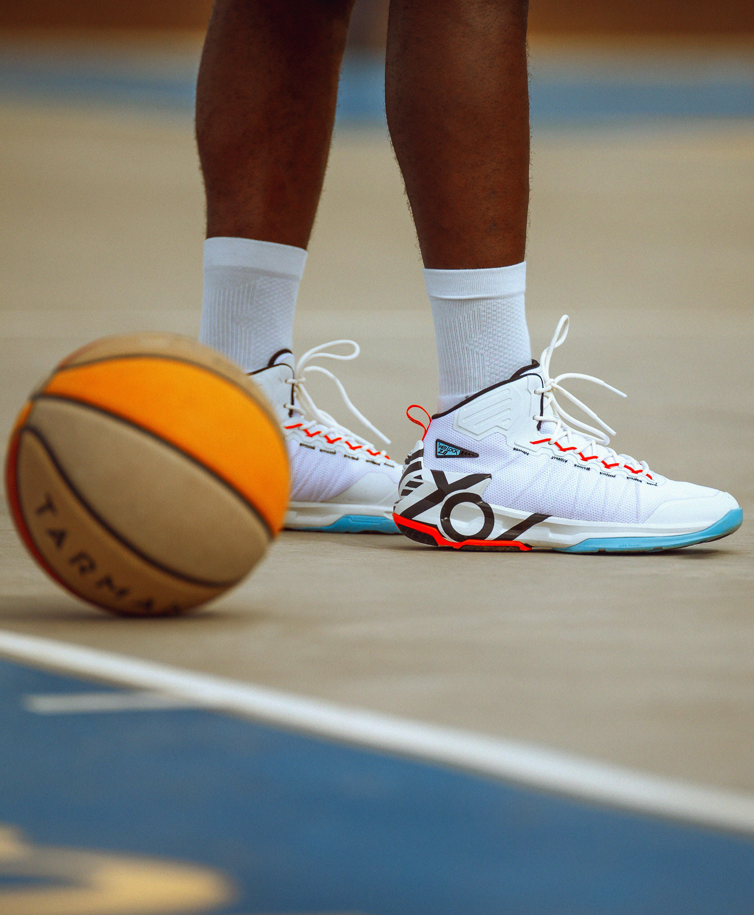 Men's/Women's Basketball Shoes SS500 White