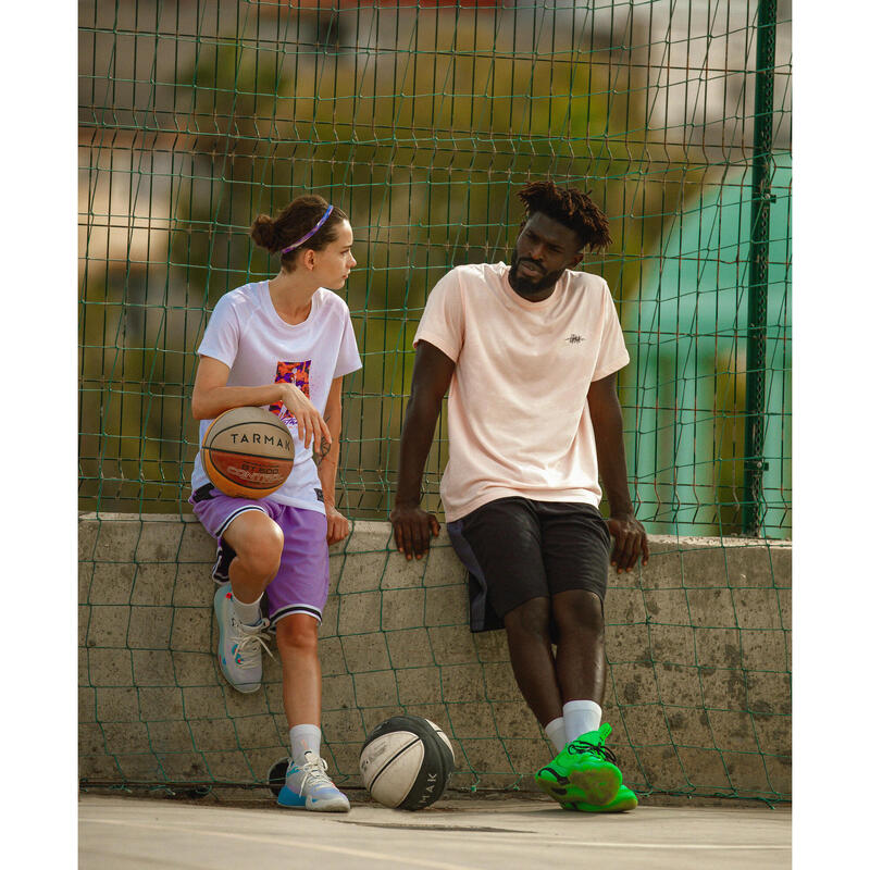 CAMISETA DE BALONCESTO MUJER PERFECCIONAMIENTO - TS500 BLANCO