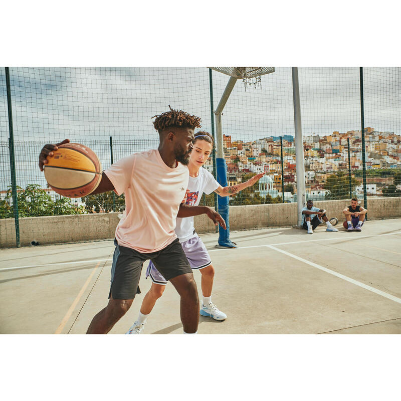 CALÇÕES DE BASQUETEBOL SH500 ADULTO PRETO