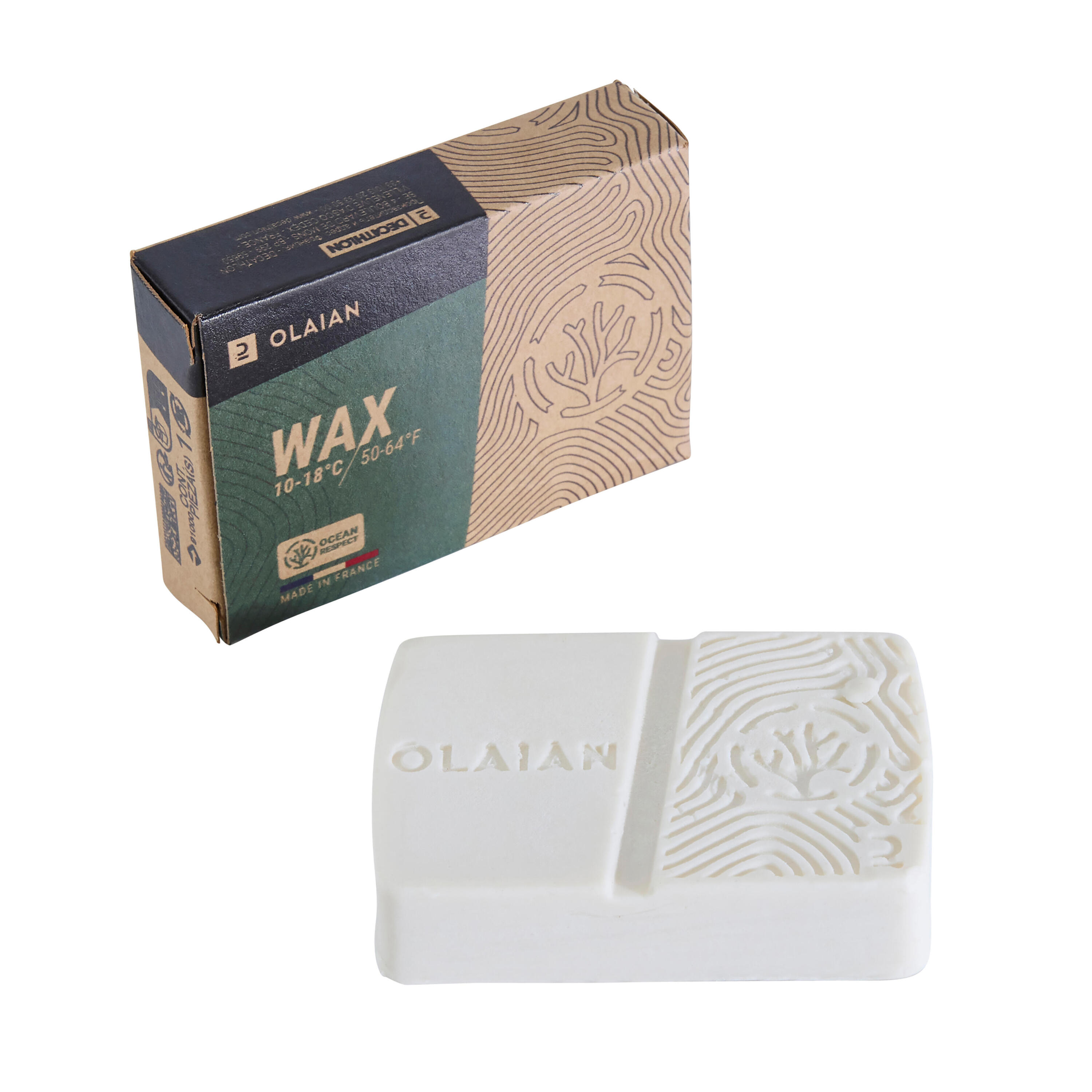 Surf wax NATURAL acque fredde 10-18 °C 2/7