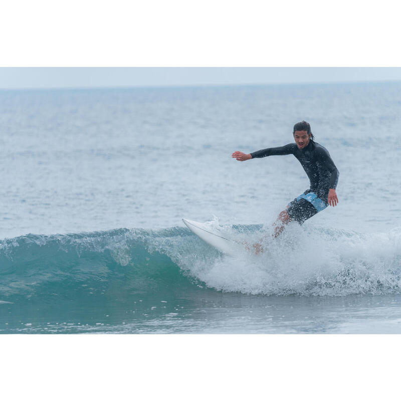 Men's surfing UV protection top BRUSH BLK
